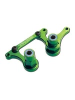 Traxxas Steering bellcranks, drag link (green-anodized 6061-T6 aluminum)/ 5x8mm ball bearings (4)/ hardware (assembled)