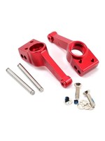 Traxxas Carriers, stub axle (red-anodized 6061-T6 aluminum) (rear) (2)