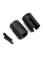 Traxxas Drive cup, machined steel (2)/ 4x17mm screw pins (2)
