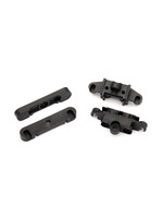 Traxxas Mount, tie bar, front (1)/ rear (1)/ suspension pin retainer, front or rear (2)