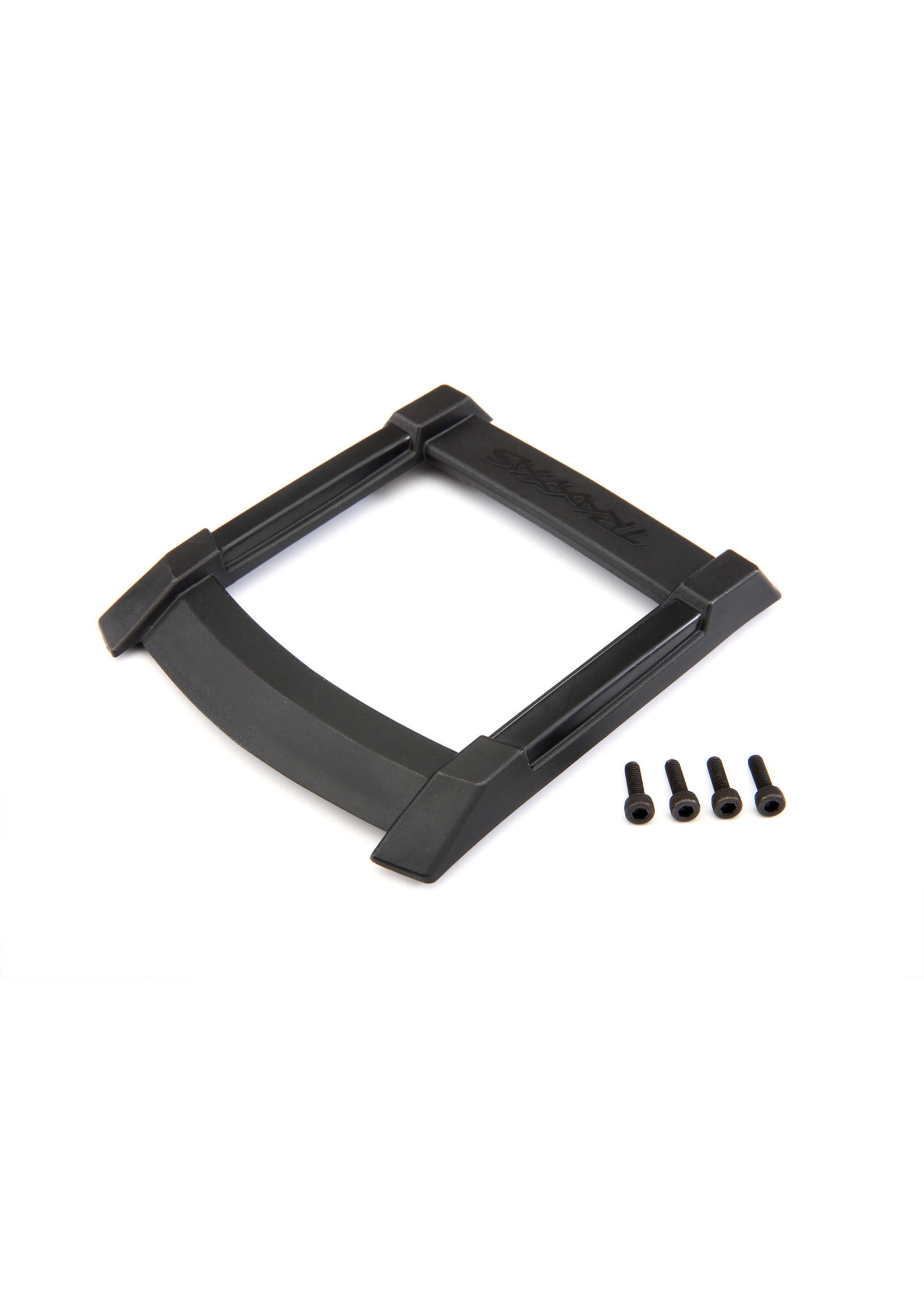 Traxxas 8917 Skid plate, roof (body) (black)/ 3x10mm CS (4)