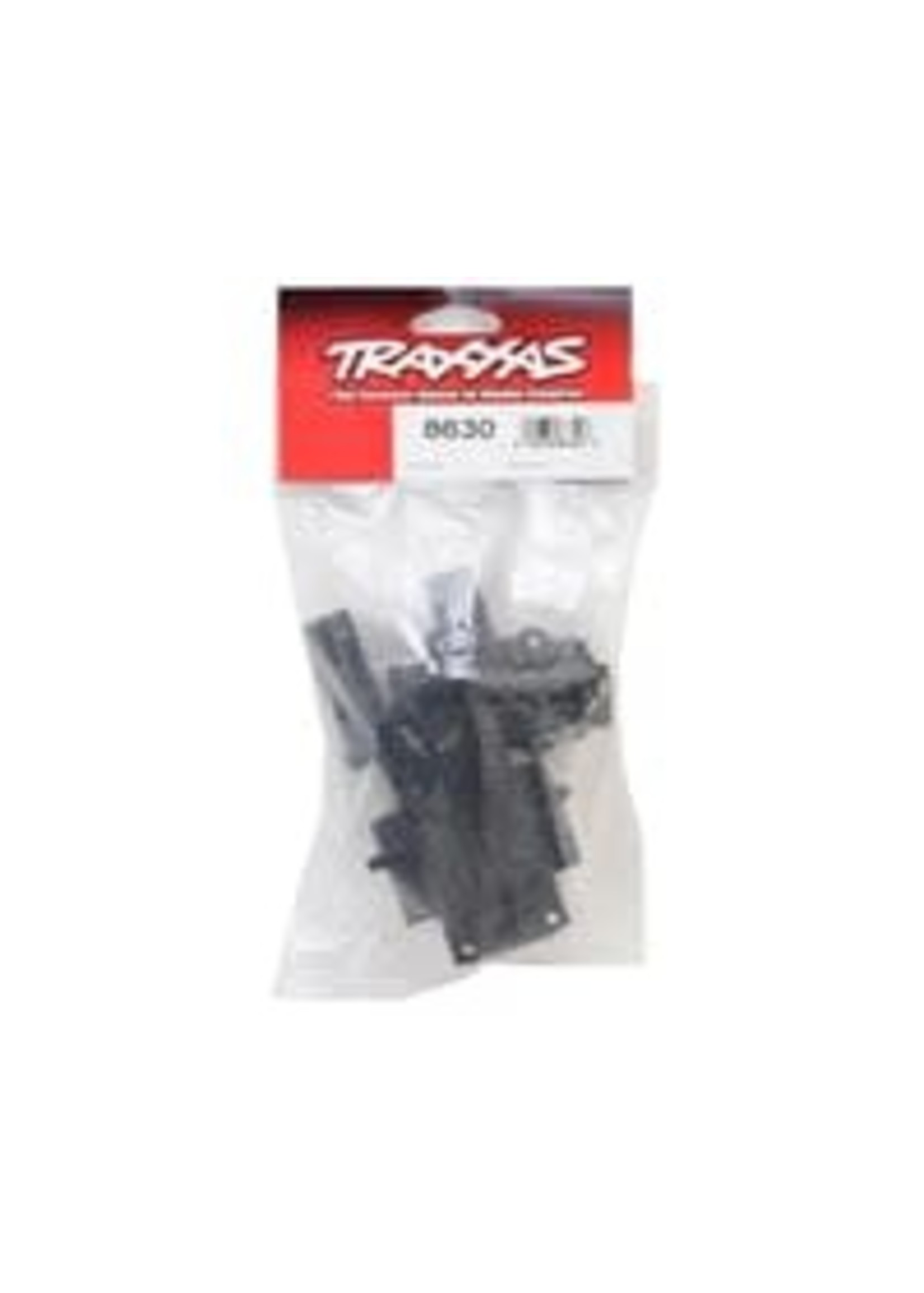 Traxxas 8630 Bulkhead, front (upper and lower)/ 4x12mm BCS (6) (requires #8622 chassis)