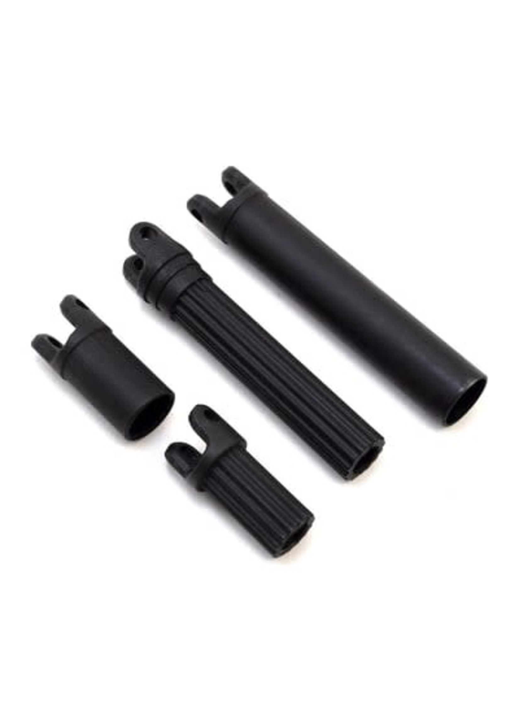 Traxxas 8655 Half shafts, center (internal splined (2)/ external splined (2)) (plastic parts only)