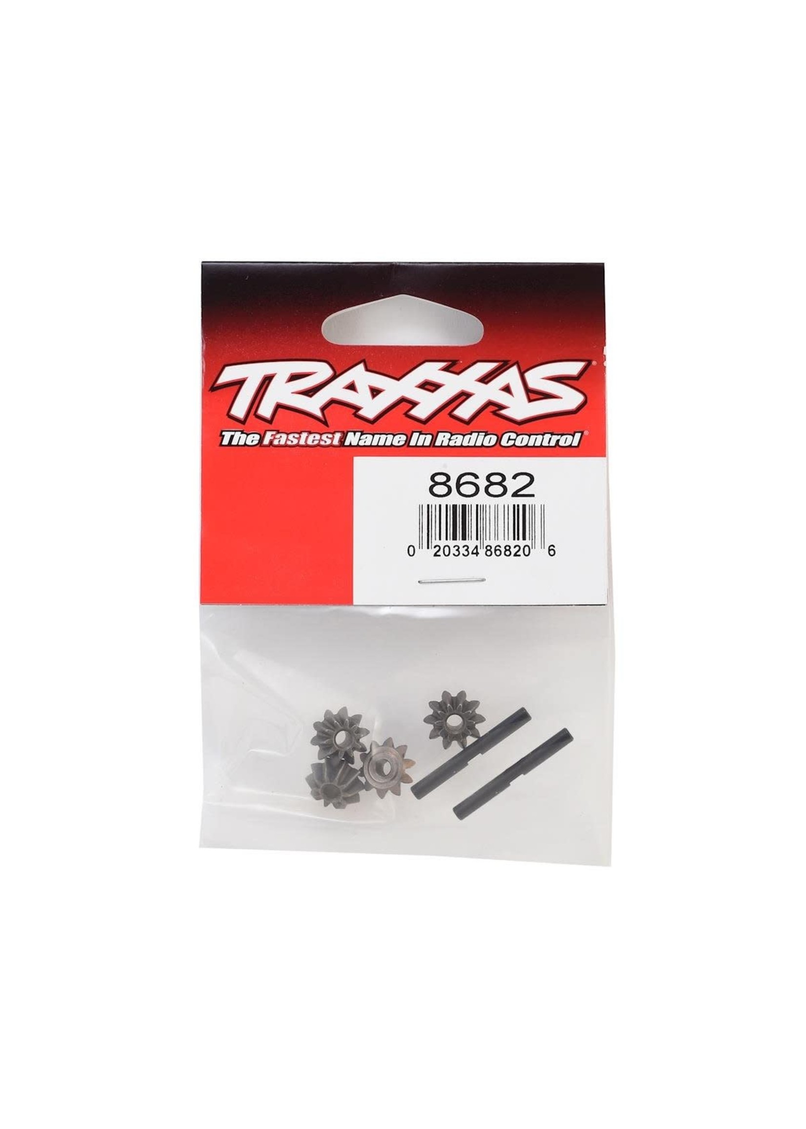 Traxxas 8682 Gear set, differential (spider gears (4), spider gear shaft (2)