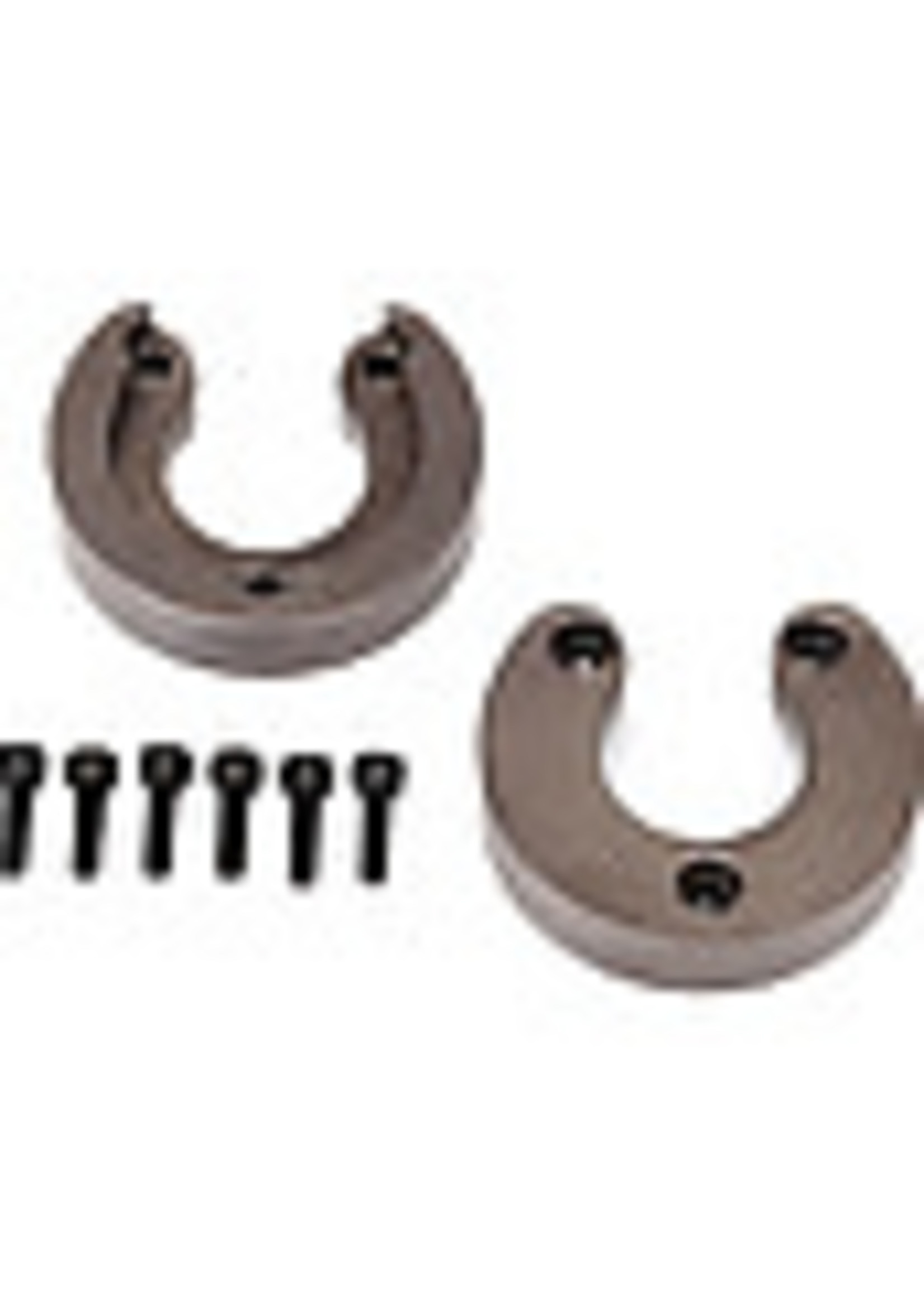 Traxxas 8267 Weight, portal housing, brass (34 grams) (2)/ 2.5x8 CS (6) (requires #8251X, 8251R, 8251A, or 8251G outer portal housing)