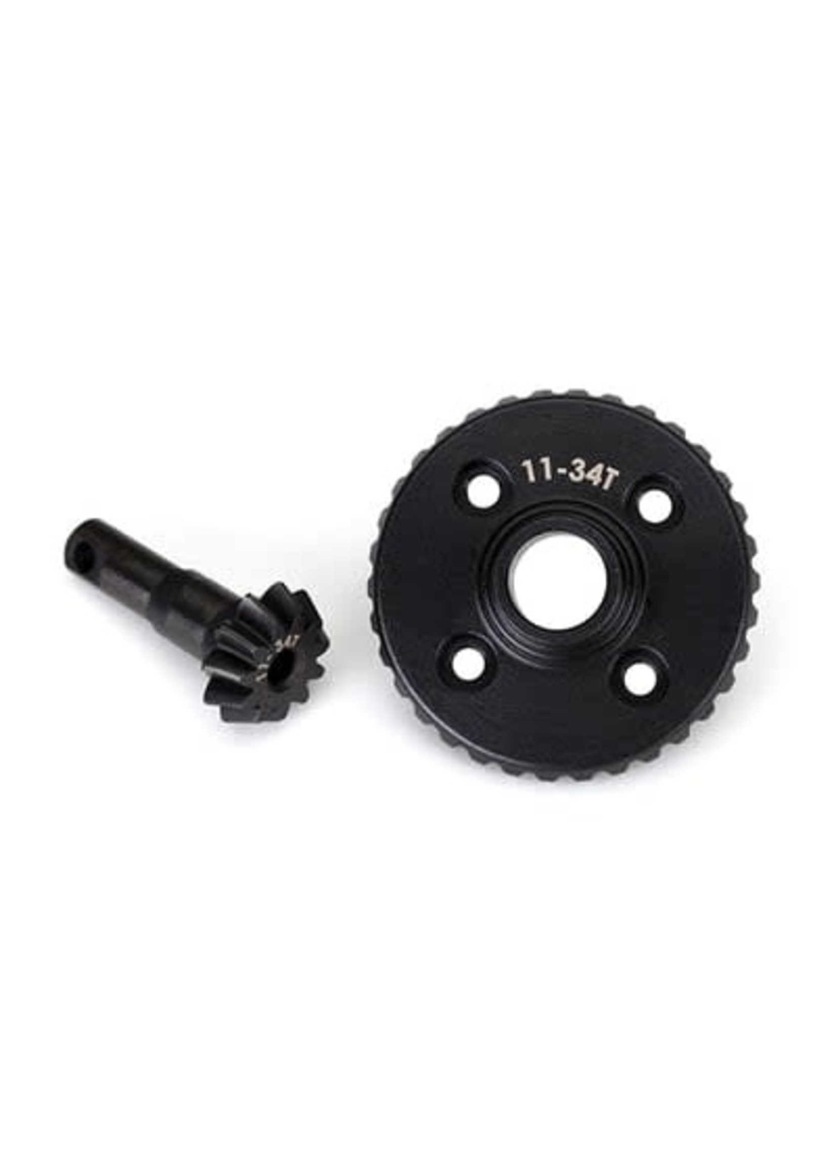 Traxxas 8279R Ring gear, differential/ pinion gear, differential (machined)