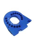 Traxxas Motor mount plate, 6061-T6 aluminum (blue-anodized)