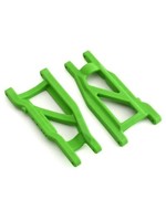 Traxxas Suspension arms, green, front/rear (left & right), heavy duty (2)