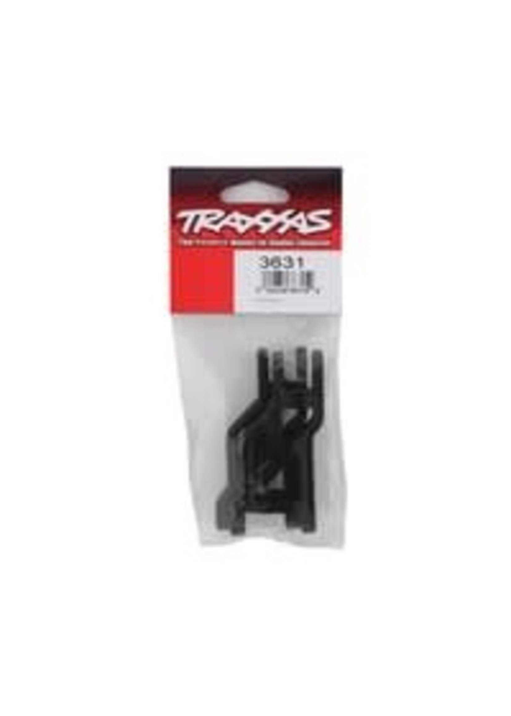 Traxxas 3631X Suspension arms, black, front, heavy duty (2)