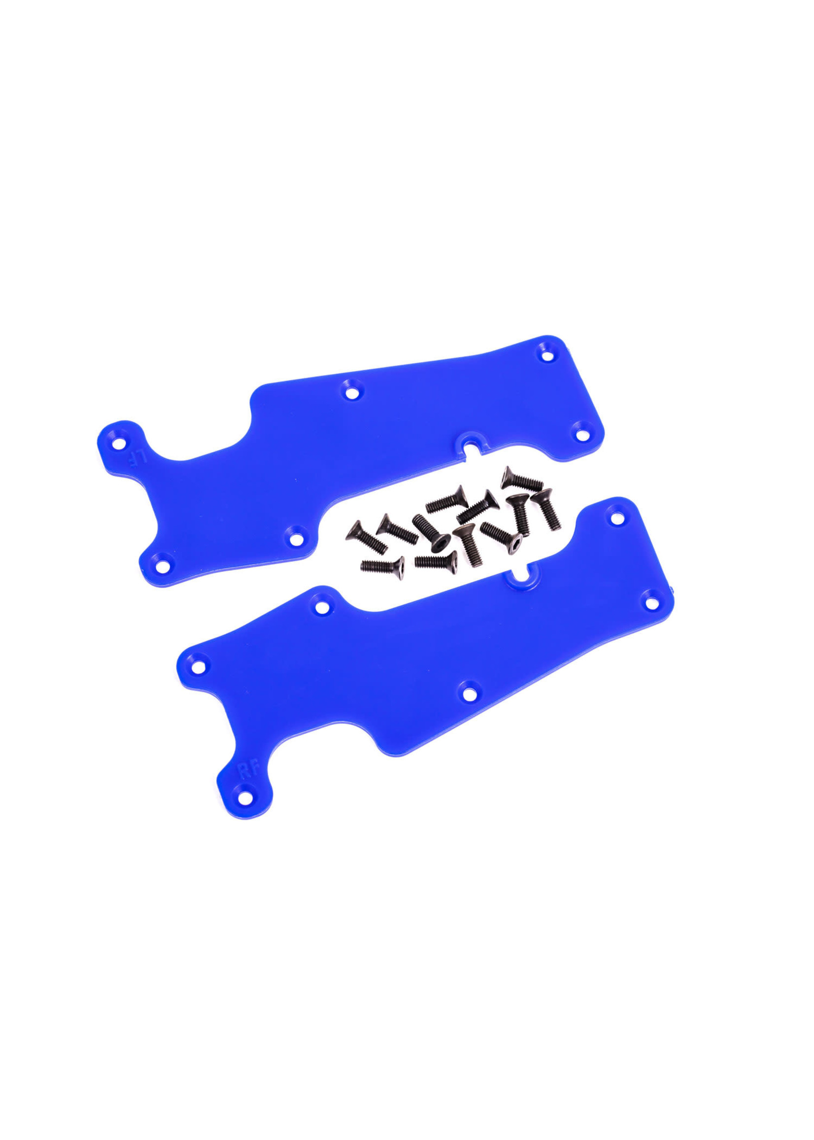 Traxxas 9633X SUSPENSION ARM COVER FRNT L/R BLUE