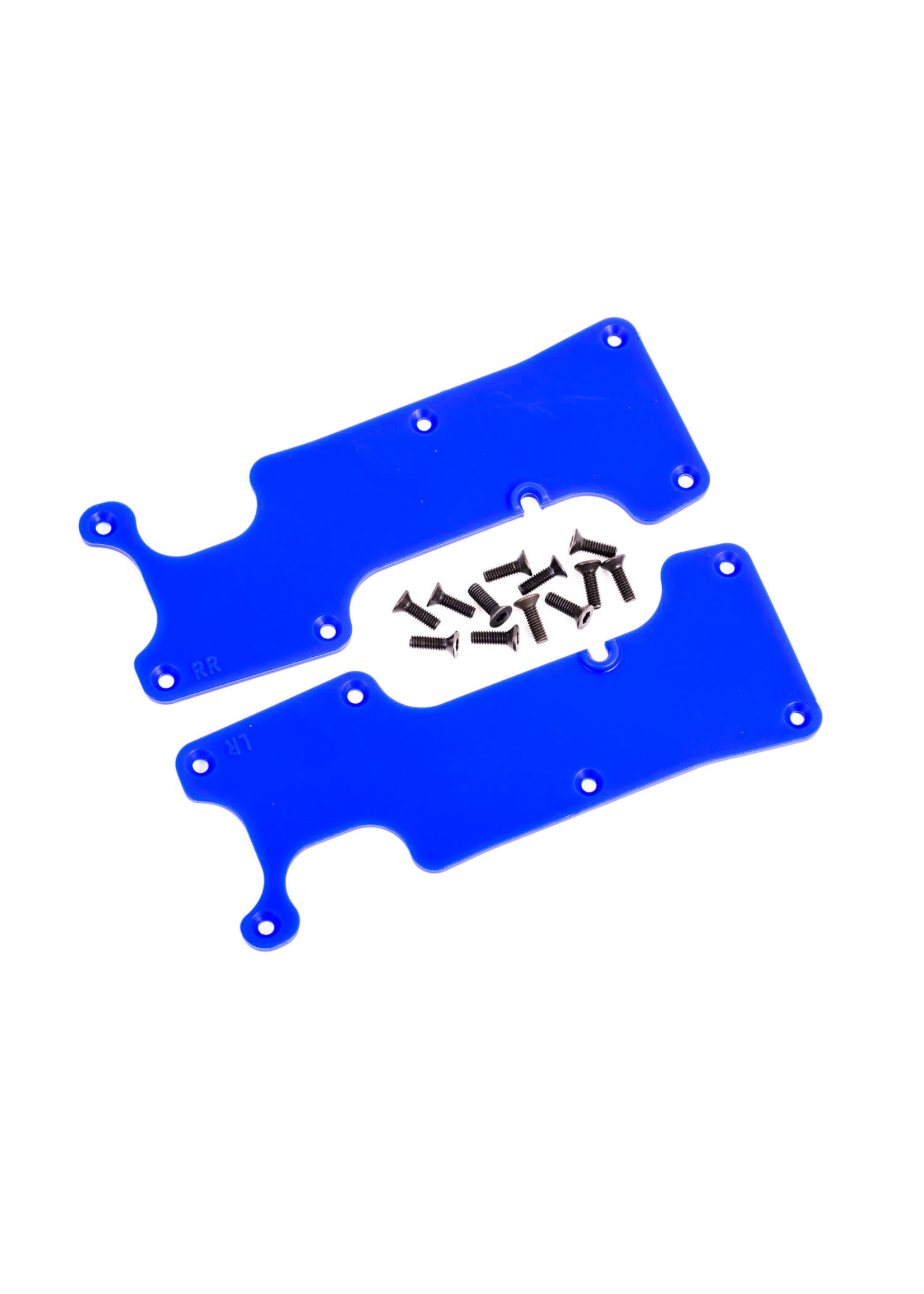 Traxxas 9634X SUSPNSN ARM CVR BLUE REAR L/R