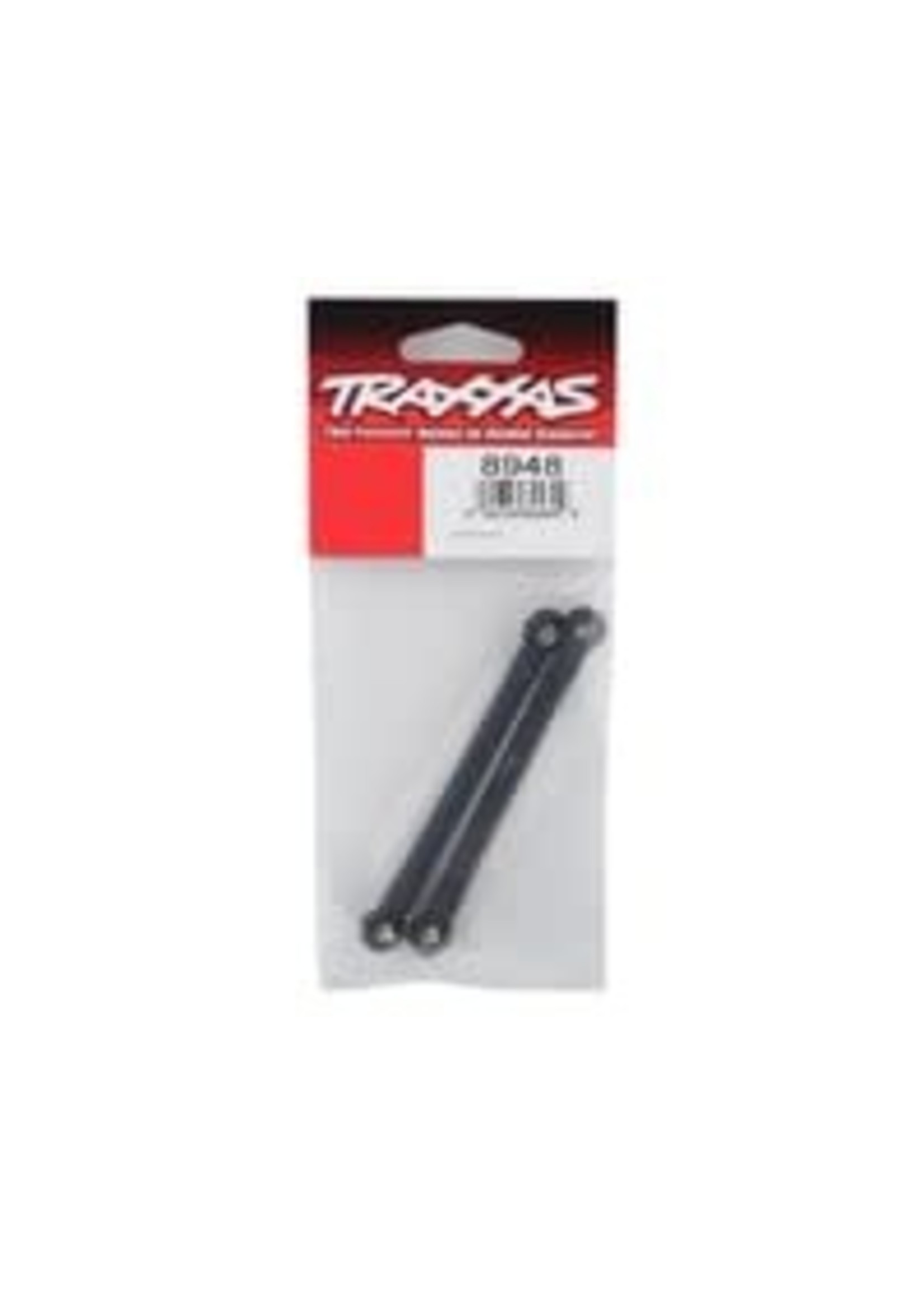Traxxas 8948 Toe links, molded composite, 100mm (89mm center to center) (black) (2)