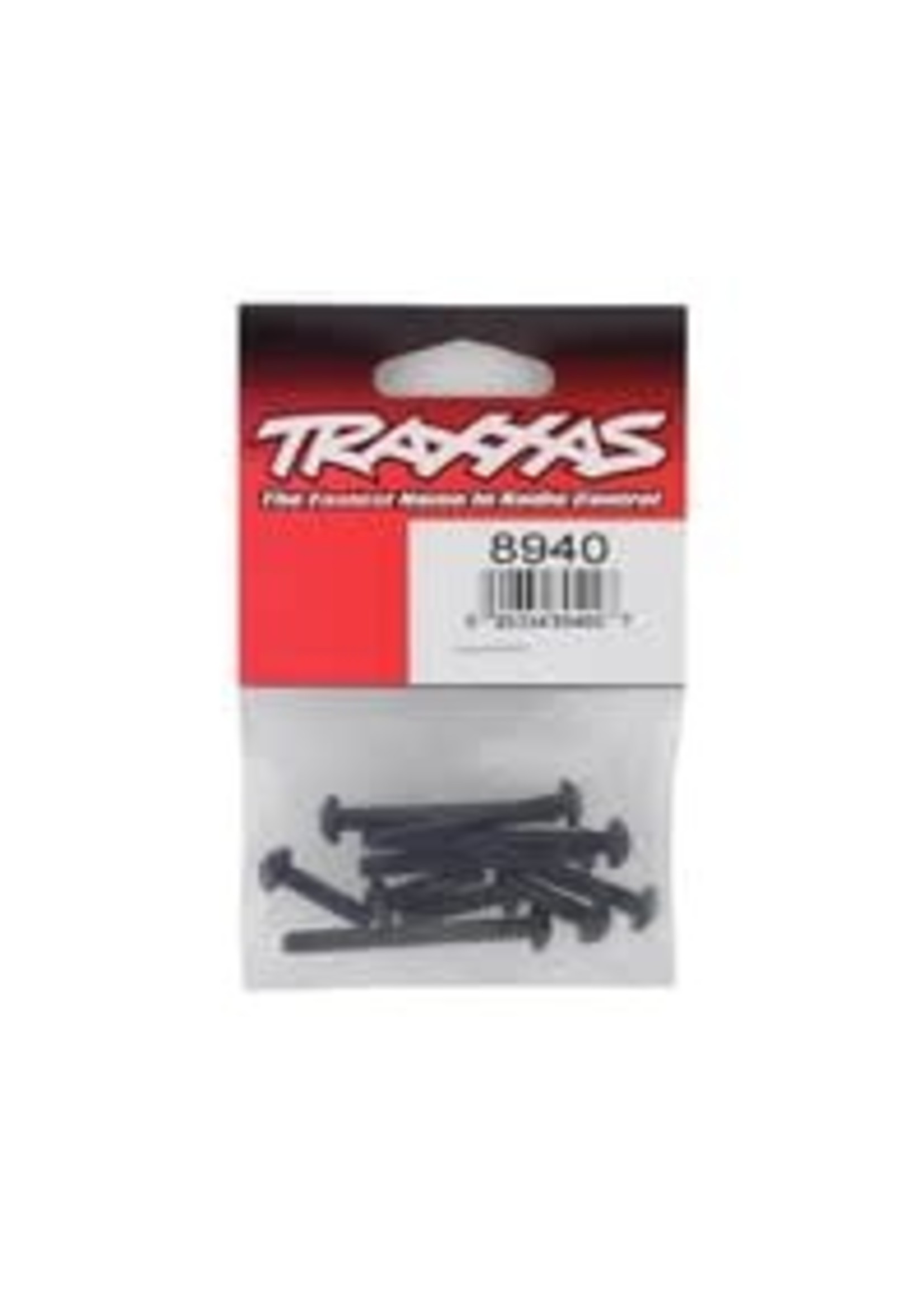 Traxxas 8940 Suspension screw pin set, front or rear (hardened steel), 4x18mm (4), 4x38mm (2), 4x33mm (2), 4x43mm (2)