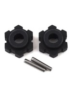 Traxxas Wheel hubs, hex (2)/ 2.5x14 pins (2)