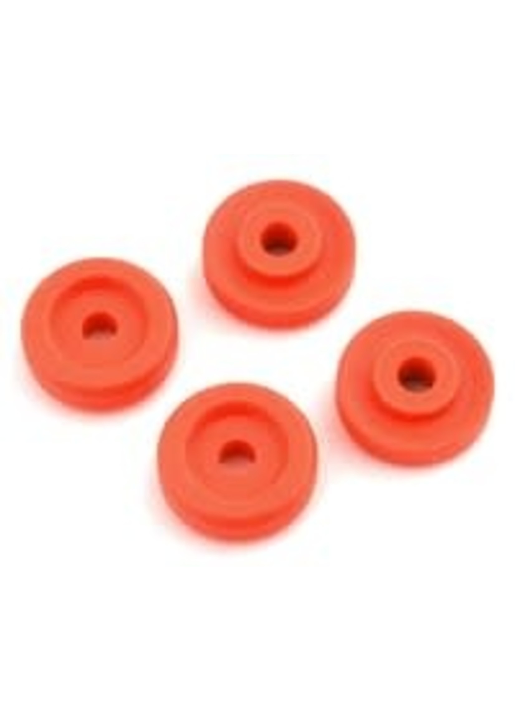 Traxxas 8957T Wheel washers, orange (4)