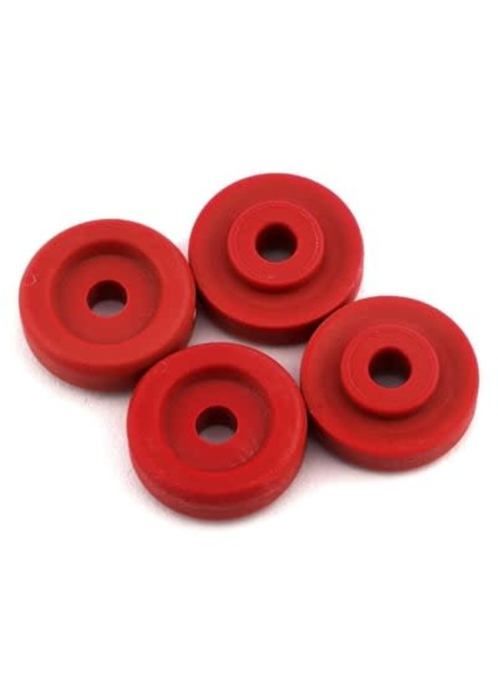 Traxxas 8957R Wheel washers, red (4)