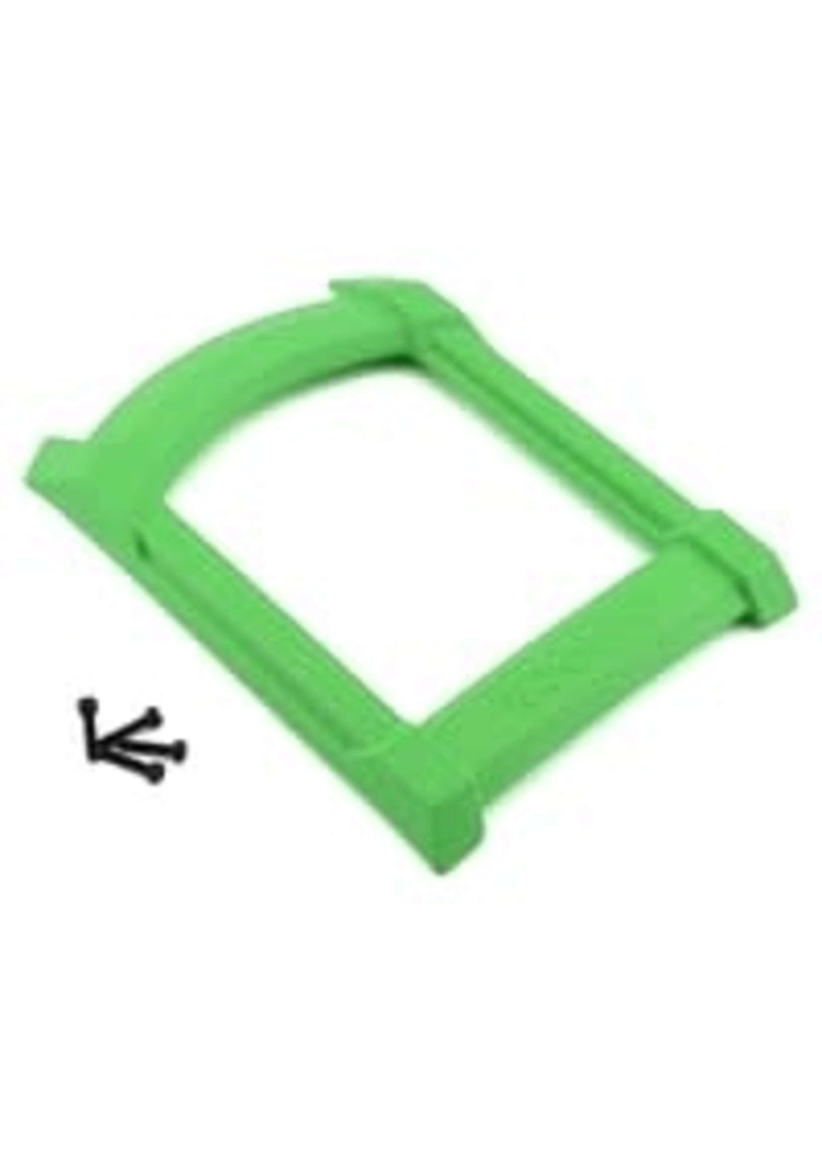Traxxas 7817G Skid plate, roof (body) (green)/ 3x15mm CS (4) (requires #7713X to mount)