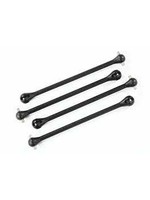 Traxxas Driveshaft, steel constant-velocity (shaft only, 109.5mm) (4) (for conversion of #8950X driveshafts to WideMaxx  suspension)