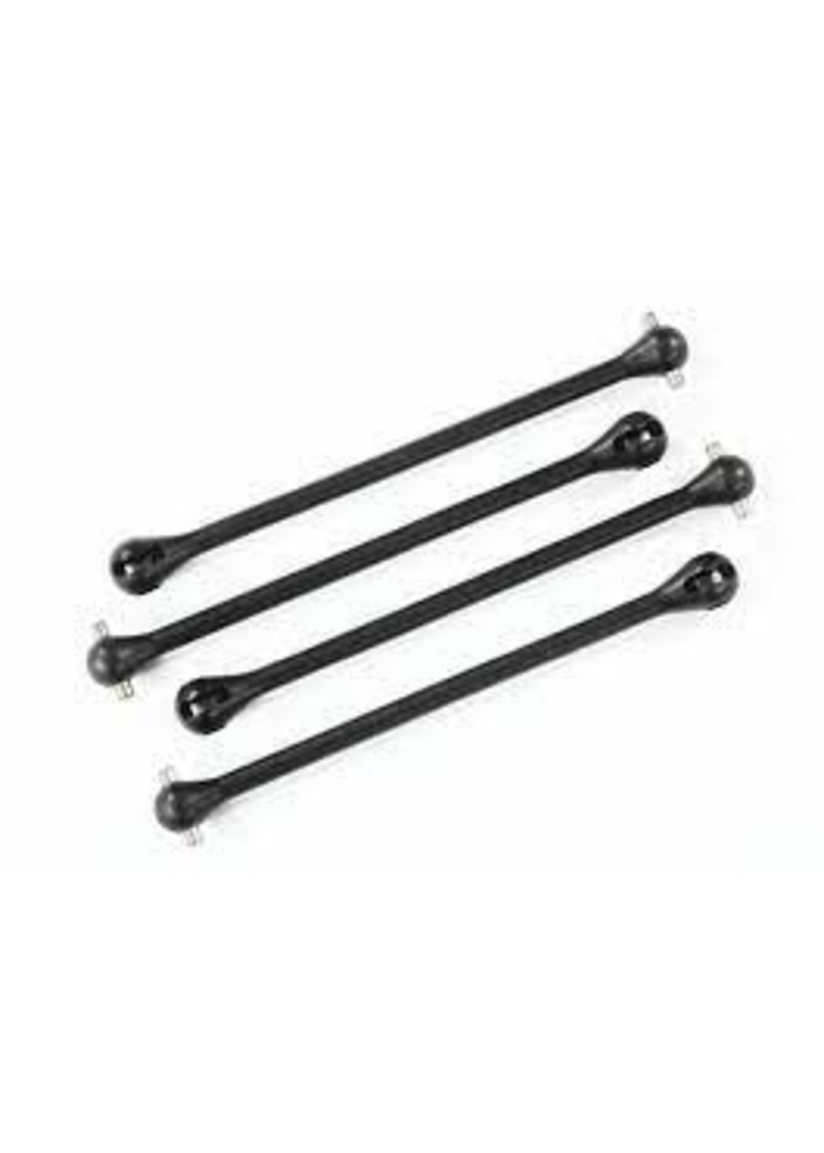 Traxxas 8996A Driveshaft, steel constant-velocity (shaft only, 109.5mm) (4) (for conversion of #8950X driveshafts to WideMaxx  suspension)