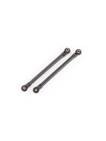 Traxxas Toe links, 119.8mm (108.6mm center to center) (black) (2) (for use with #8995 WideMaxx  suspension kit)