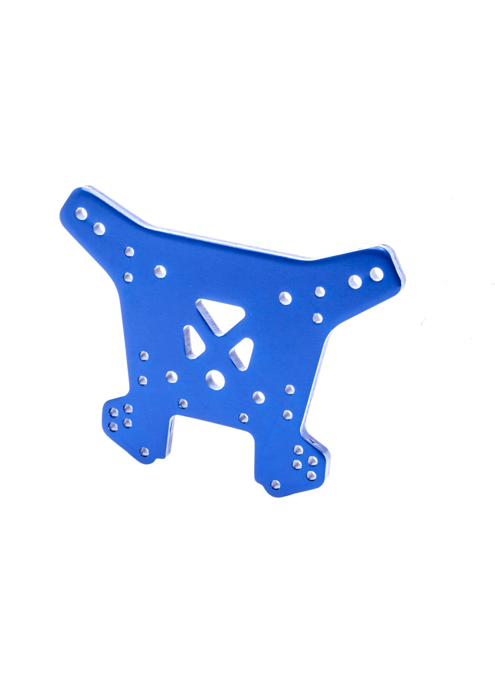 Traxxas 9538 SHOCK TOWER REAR ALUM BLUE