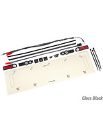 Traxxas Traxxas LED lights, tail lights (red)/ power harness/ tail light housings/ tailgate trim (black)
