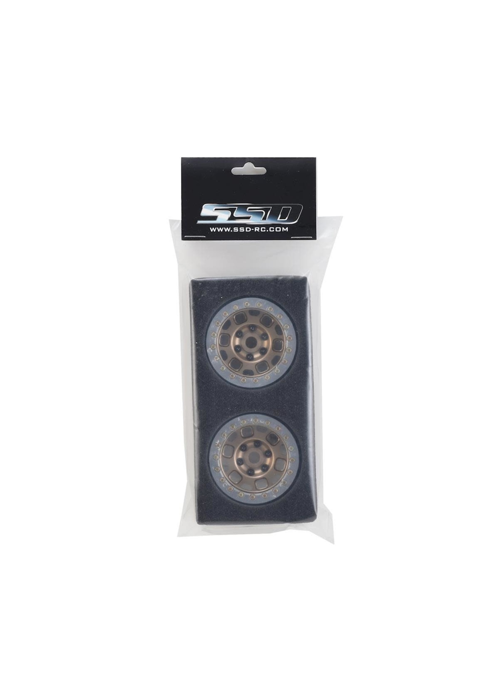 SSD SSD00233 SSD RC 1.9” Contender Beadlock Wheels (Bronze)