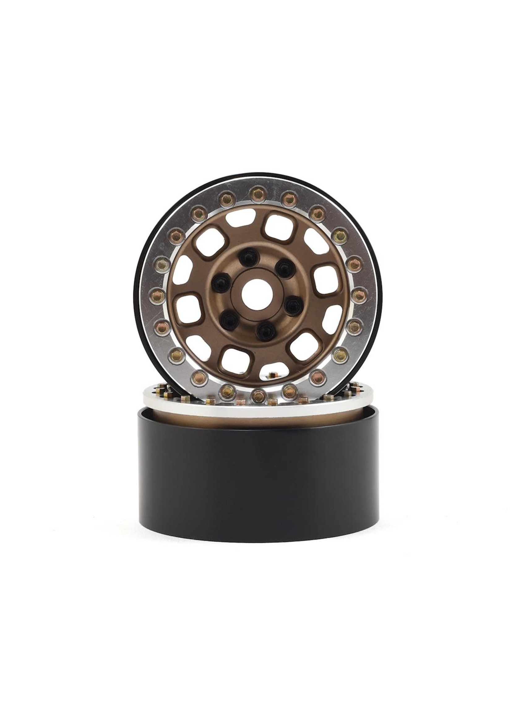 SSD SSD00233 SSD RC 1.9” Contender Beadlock Wheels (Bronze)