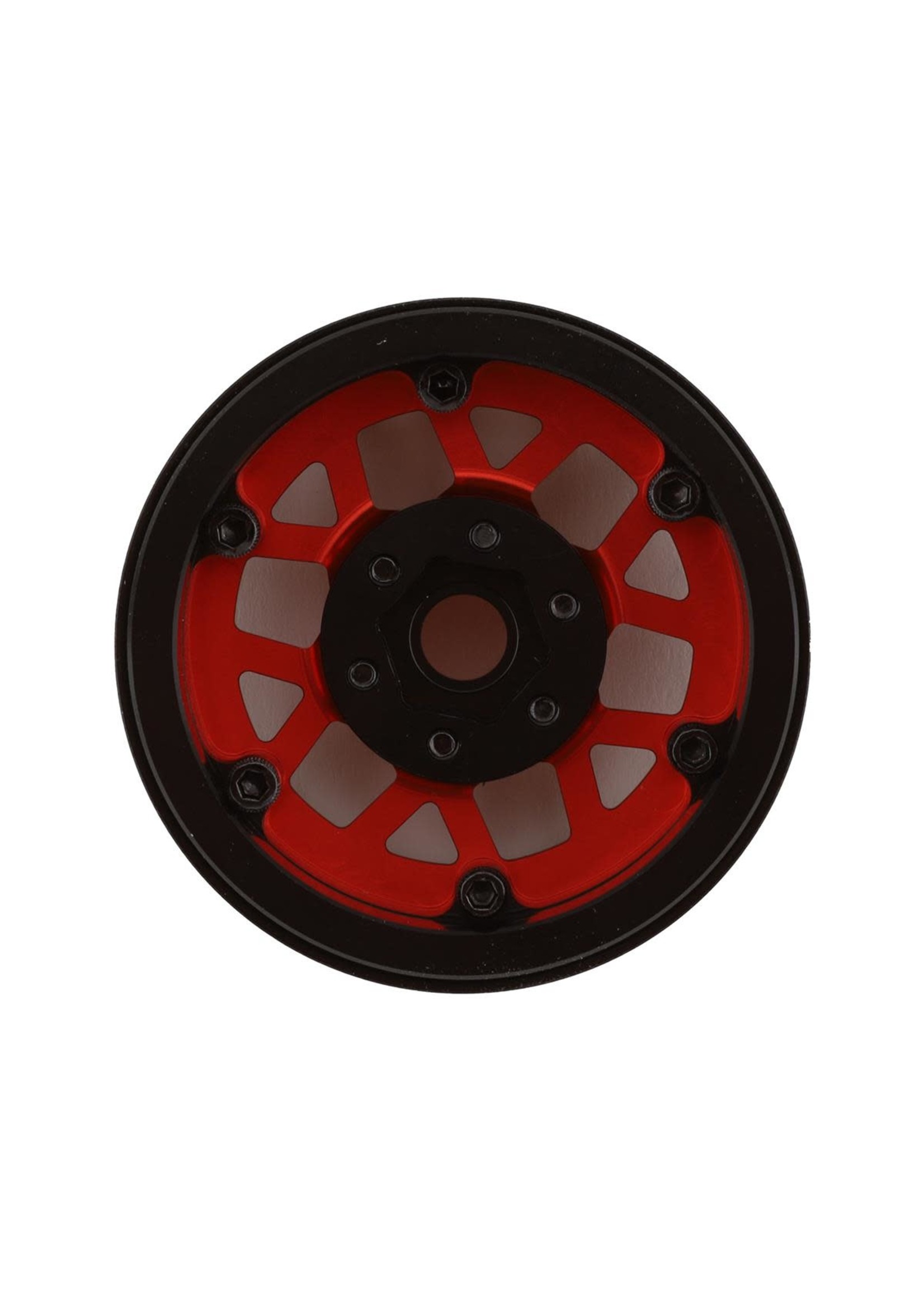 SSD SSD00538 SSD RC 1.9” Boxer Beadlock Wheels (Red)