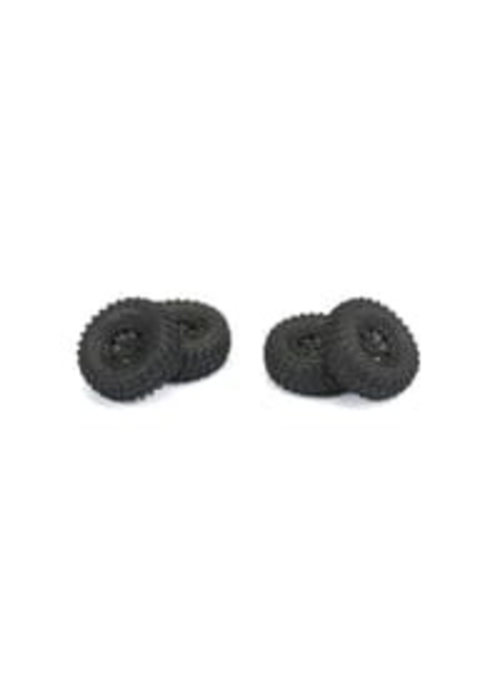 Pro-Line PRO1019410 Pro-Line Axial SCX24 1.0" Hyrax Pre-Mounted Tires w/Black Impulse Wheel (4)