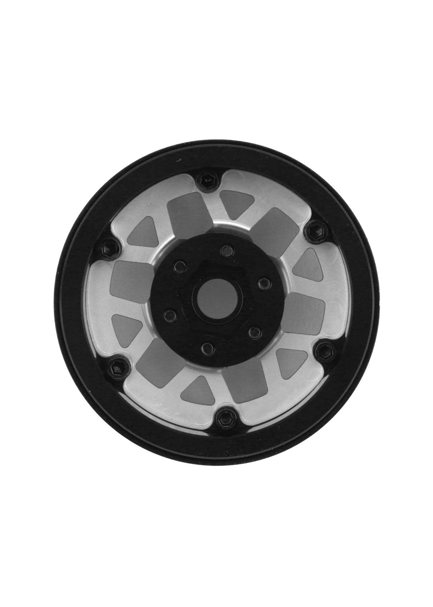 SSD SSD00542 SSD RC 1.9” Boxer Beadlock Wheels (Silver)