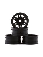 Axial 1.0 Rockster Wheels Black (4pcs): SCX24