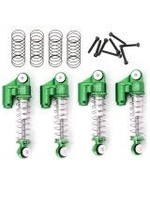 Power Hobby Powerhobby Axial SCX24 Aluminum Threaded Mini/Micro Shocks Front Rear GREEN
