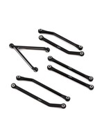 Hot Racing Hot Racing Axial SCX24 Aluminum High Clearance LWB Link Set (133.7mm)
