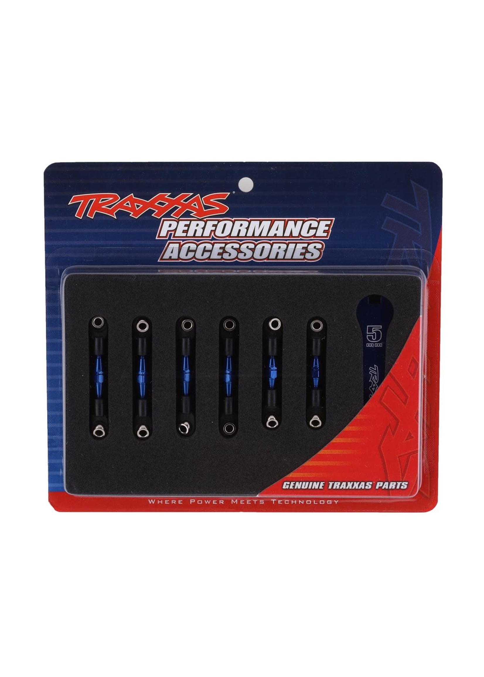 Traxxas 8341X Traxxas Blue-Anodized Aluminum Turnbuckles/Camber Links