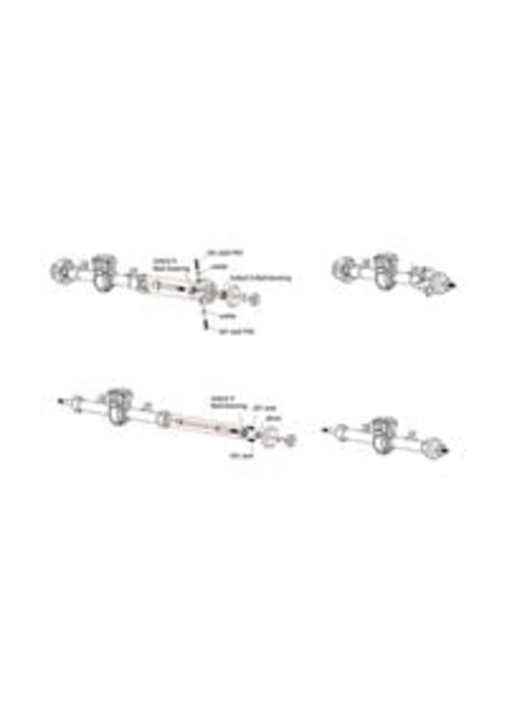 Hot Racing HRASXTF2604H Hot Racing Axial SCX24 Brass Axle Weight (Use w/HRASXTF39W04)