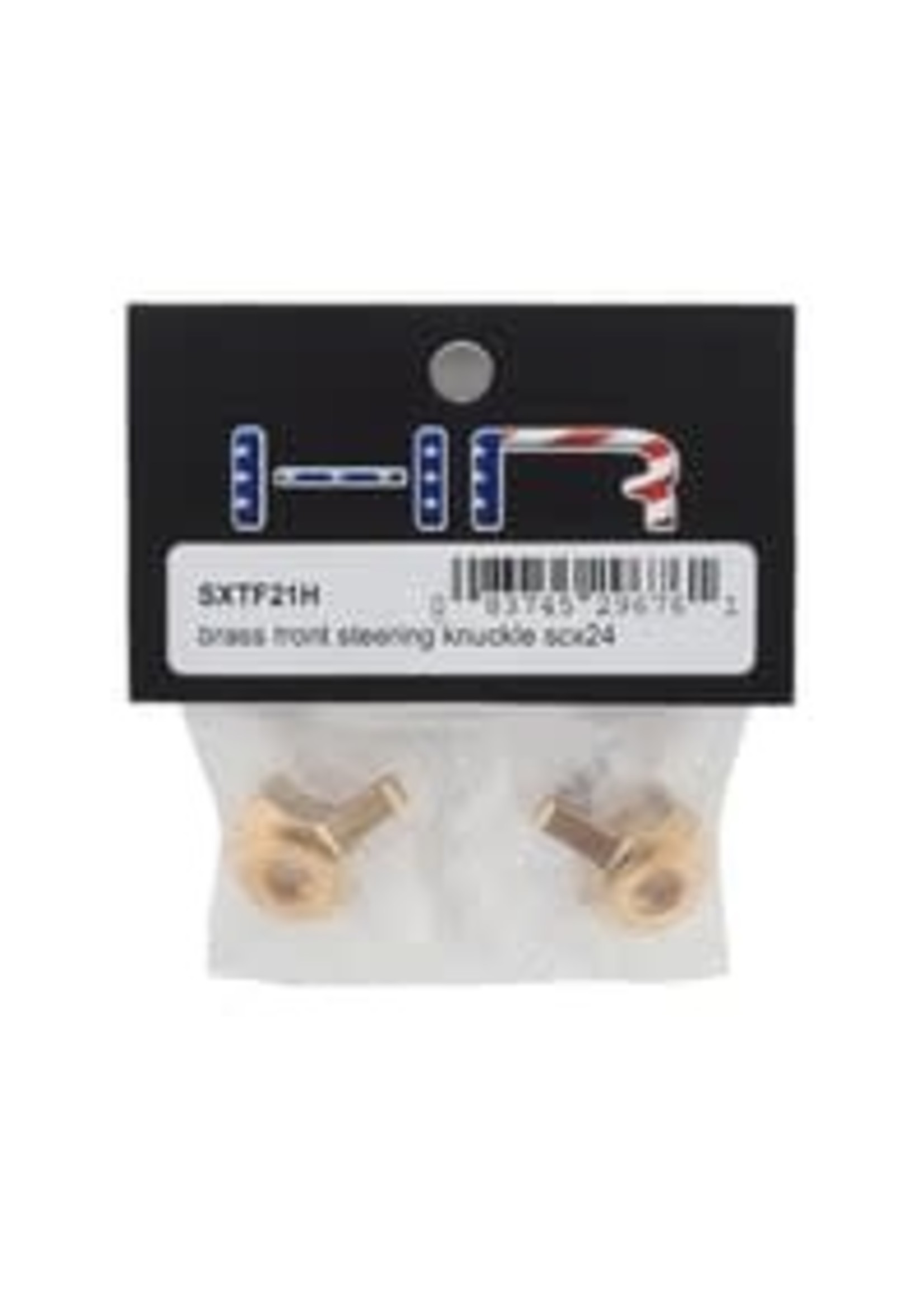 Hot Racing HRASXTF21H Hot Racing Axial SCX24 Brass Front Steering Knuckle (2)