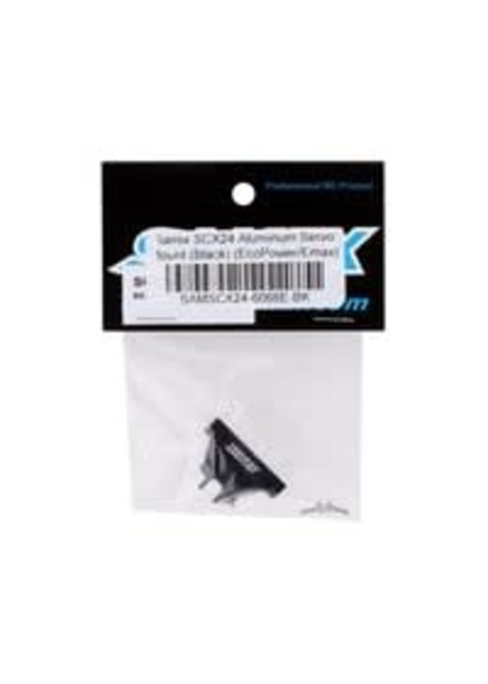 Samix SAMSCX24-6068E-BK Samix SCX24 Aluminum Servo Mount (Black) (EcoPower/Emax)