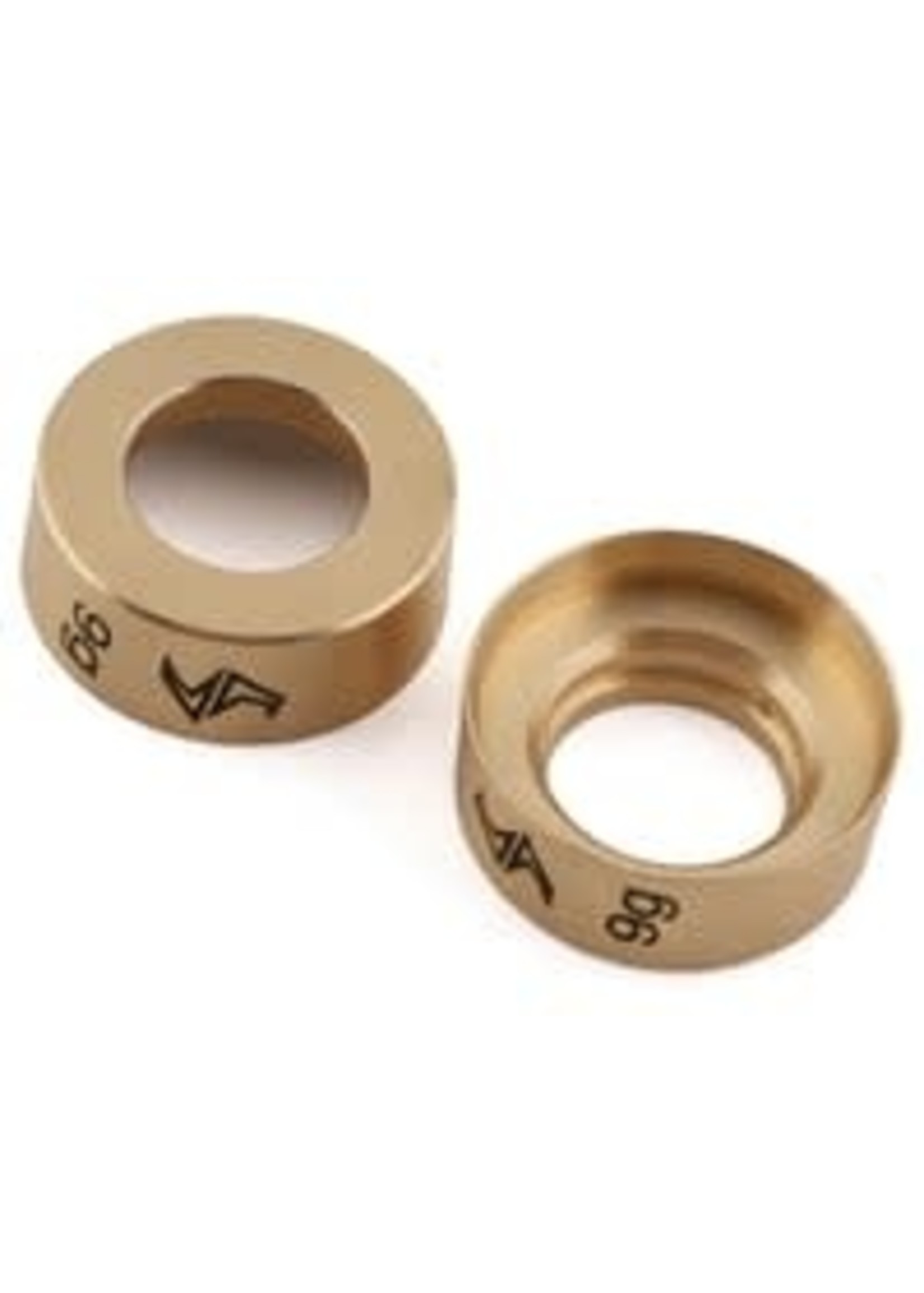 Samix SAMSCX24-4078 Samix SCX24 Brass Wheel Weights (9g) (2)