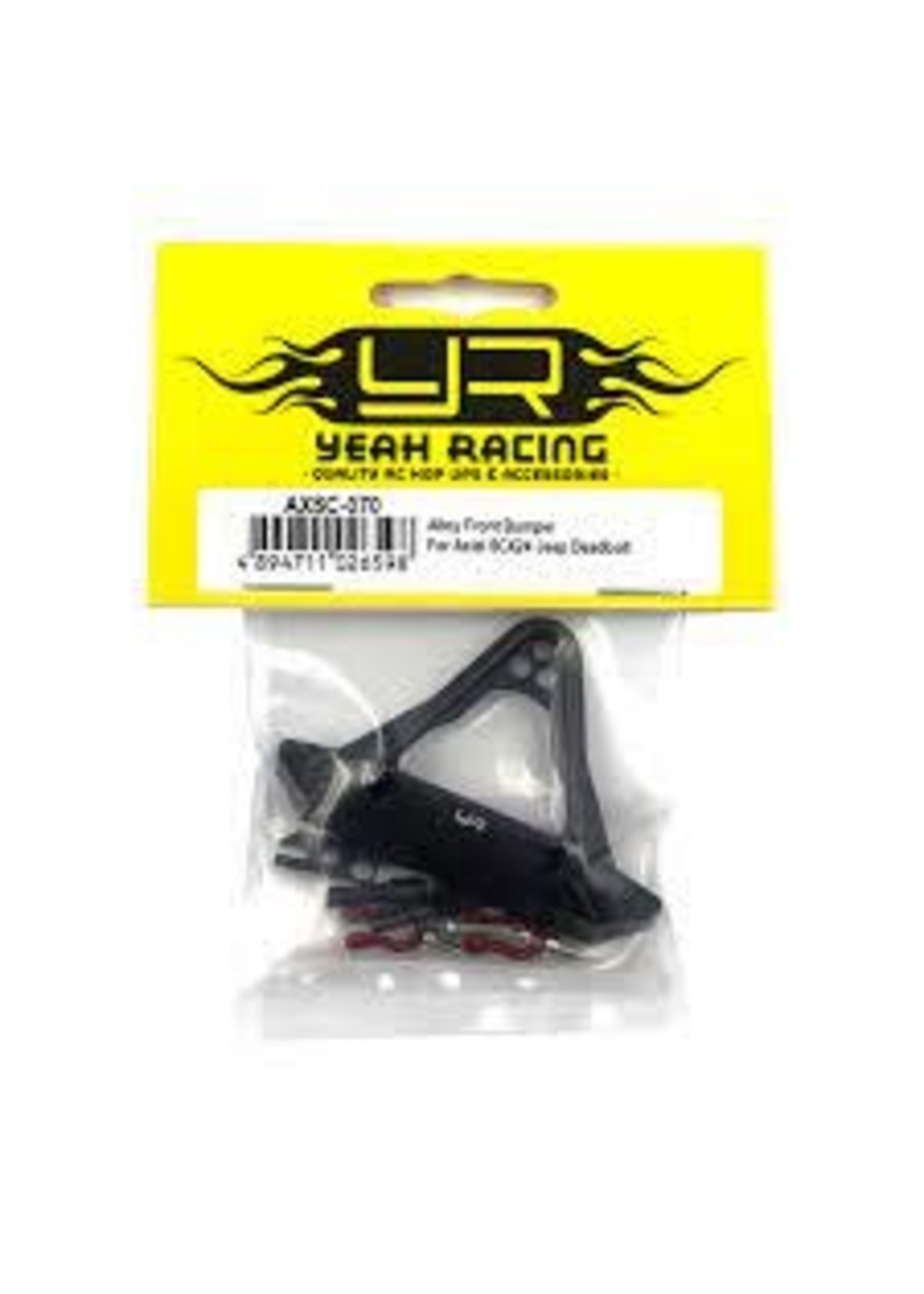 Yeah Racing Yeah Racing Axial SCX24 Jeep & Deadbolt Alloy Front Bumper