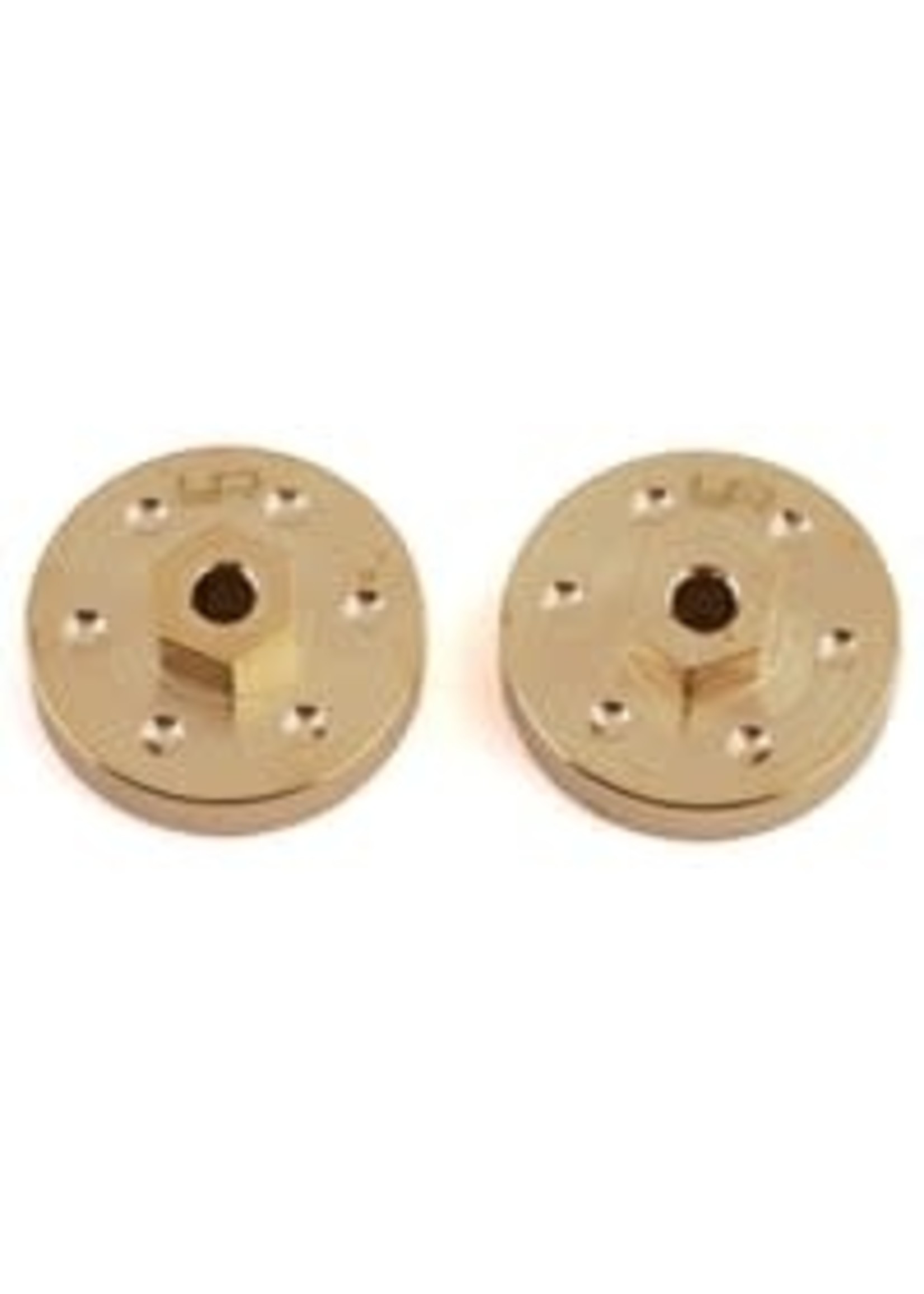 Yeah Racing Yeah Racing SCX24 Brass Wheel Hubs (2) (15g)