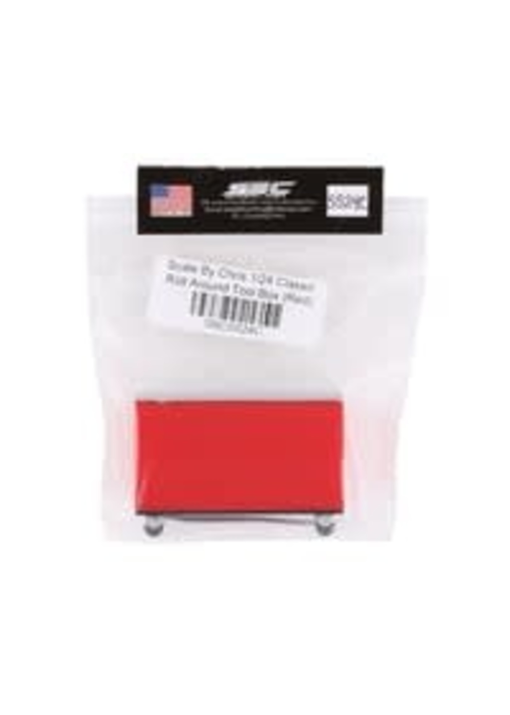 Scale By Chris SBCSS24C Scale By Chris 1/24 Classic Roll Around Tool Box (Red)