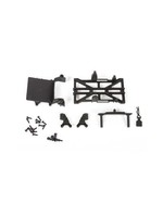 Axial Chassis Parts, Long Wheel Base 133.7mm: SCX24