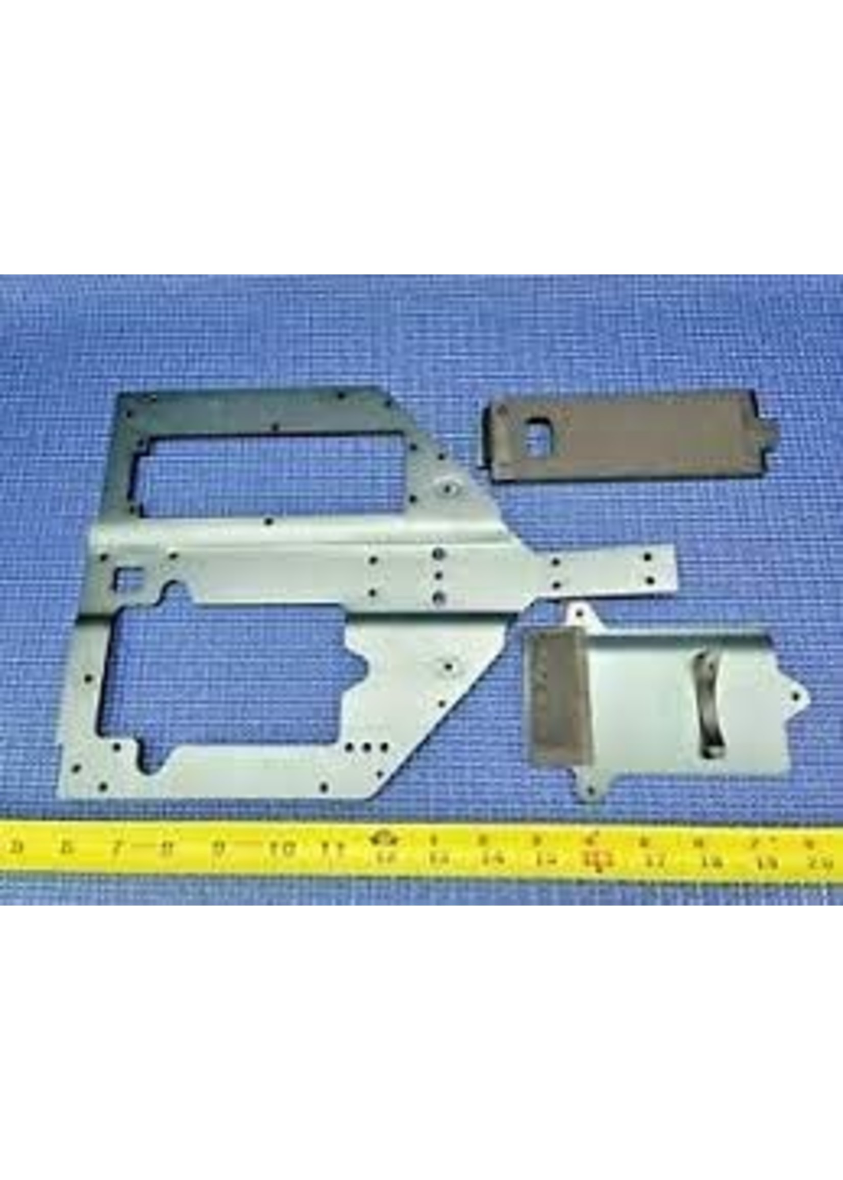 Losi LOS251083 Chassis, Motor & Battery Cover Plates:SuperRockRey