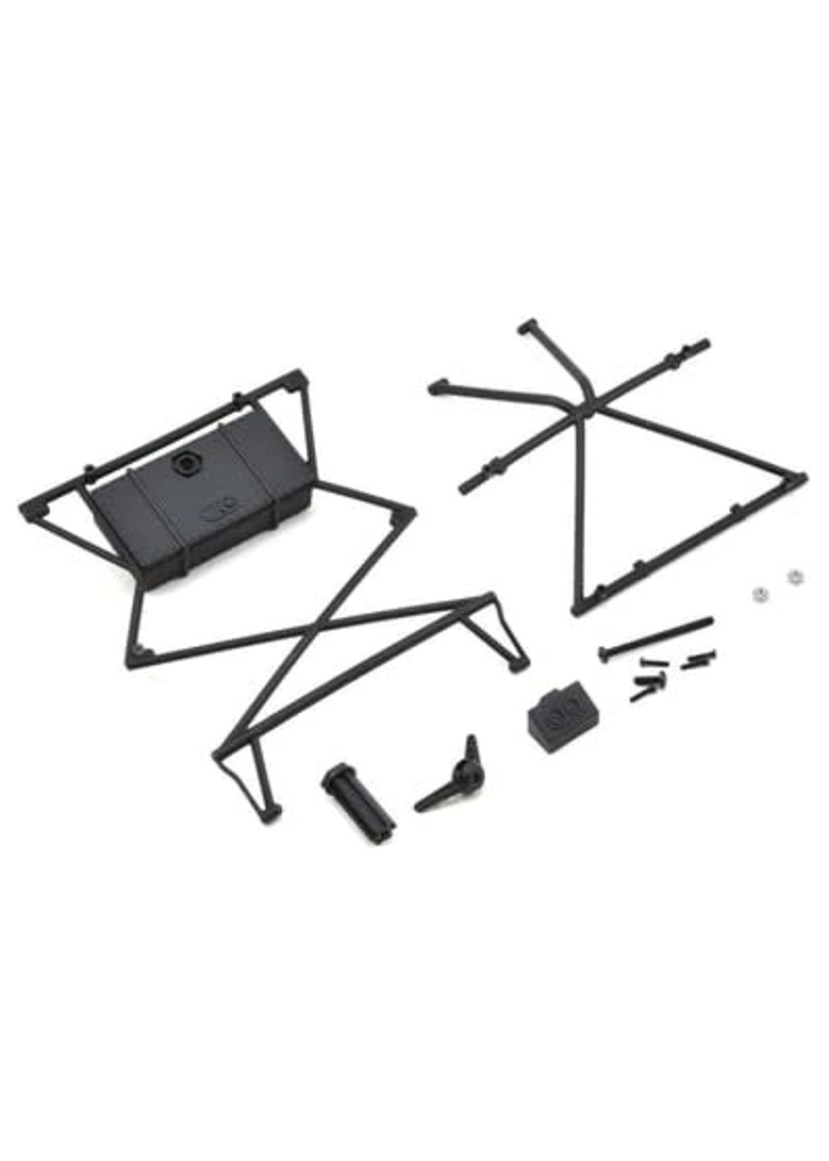 Losi LOS230011 Top Bar, X-Bar,Cover & Tire Mount: Baja Rey