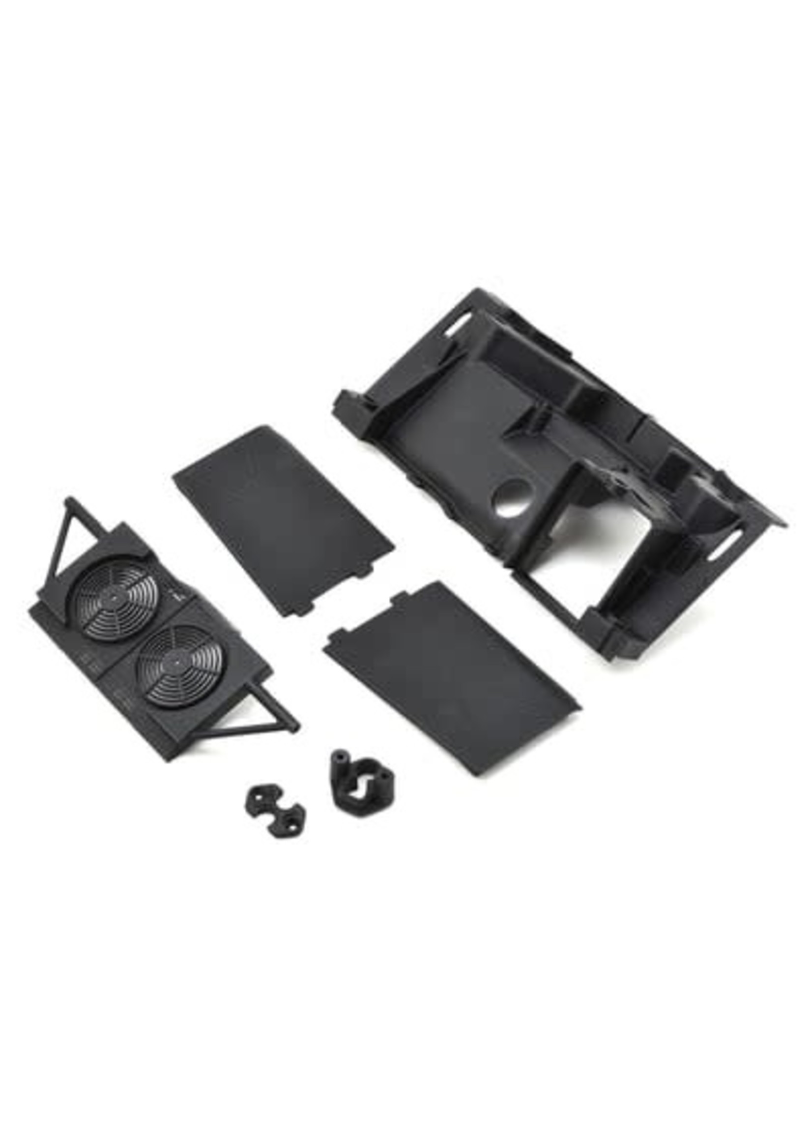 Losi LOS231005 Rear Bulkhead,Fan Panel, Mudguards: Baja Rey