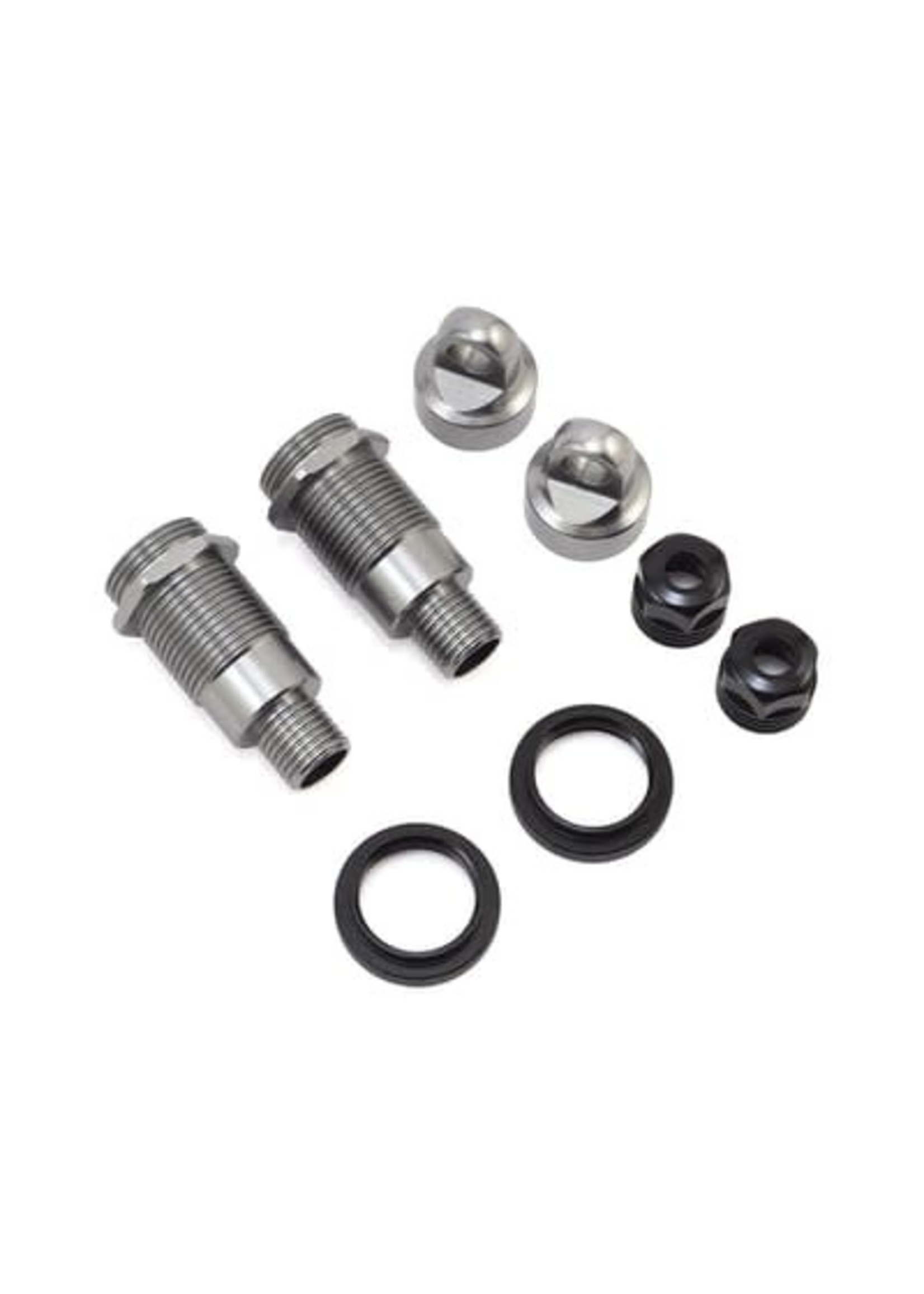 Losi LOS254041 Shock Body & Collar Set, Front (2): Super Baja Rey