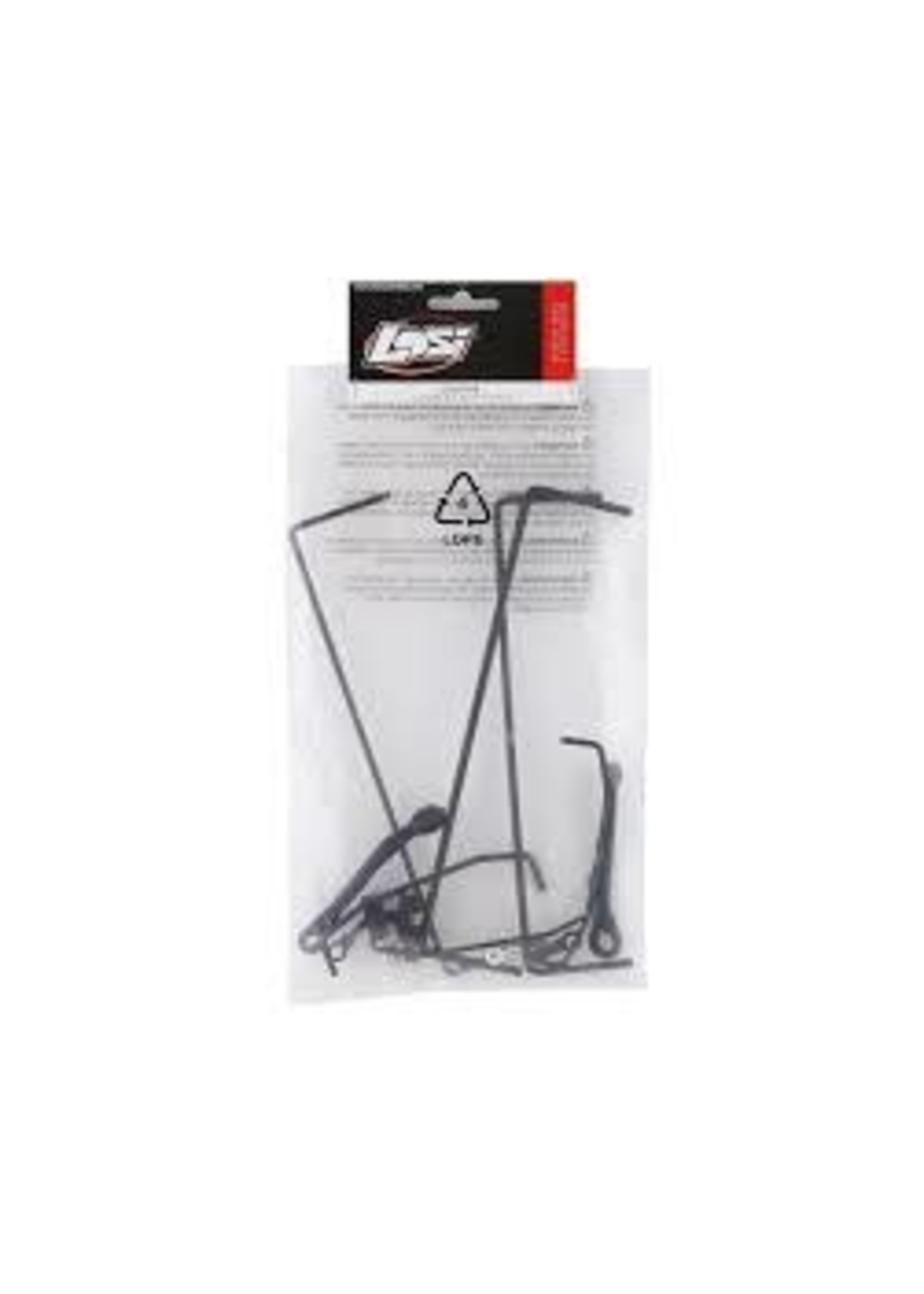 Losi LOS254068 Losi Baja Rey SBR 2.0 Front & Rear Sway Bar Set (3)