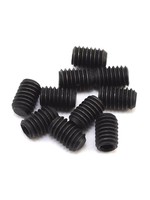 Losi Set Screws, Stl, BO, Flat Point, M4 x 6mm (10)