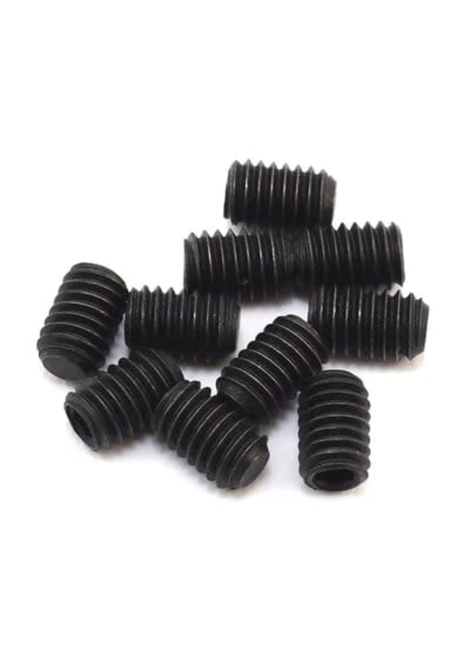 Losi LOS255021 Set Screws, Stl, BO, Flat Point, M4 x 6mm (10)